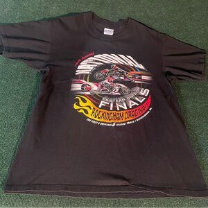 Vintage 90s 12th National Finals Racing Sponsored By Harley Davidson Size Large